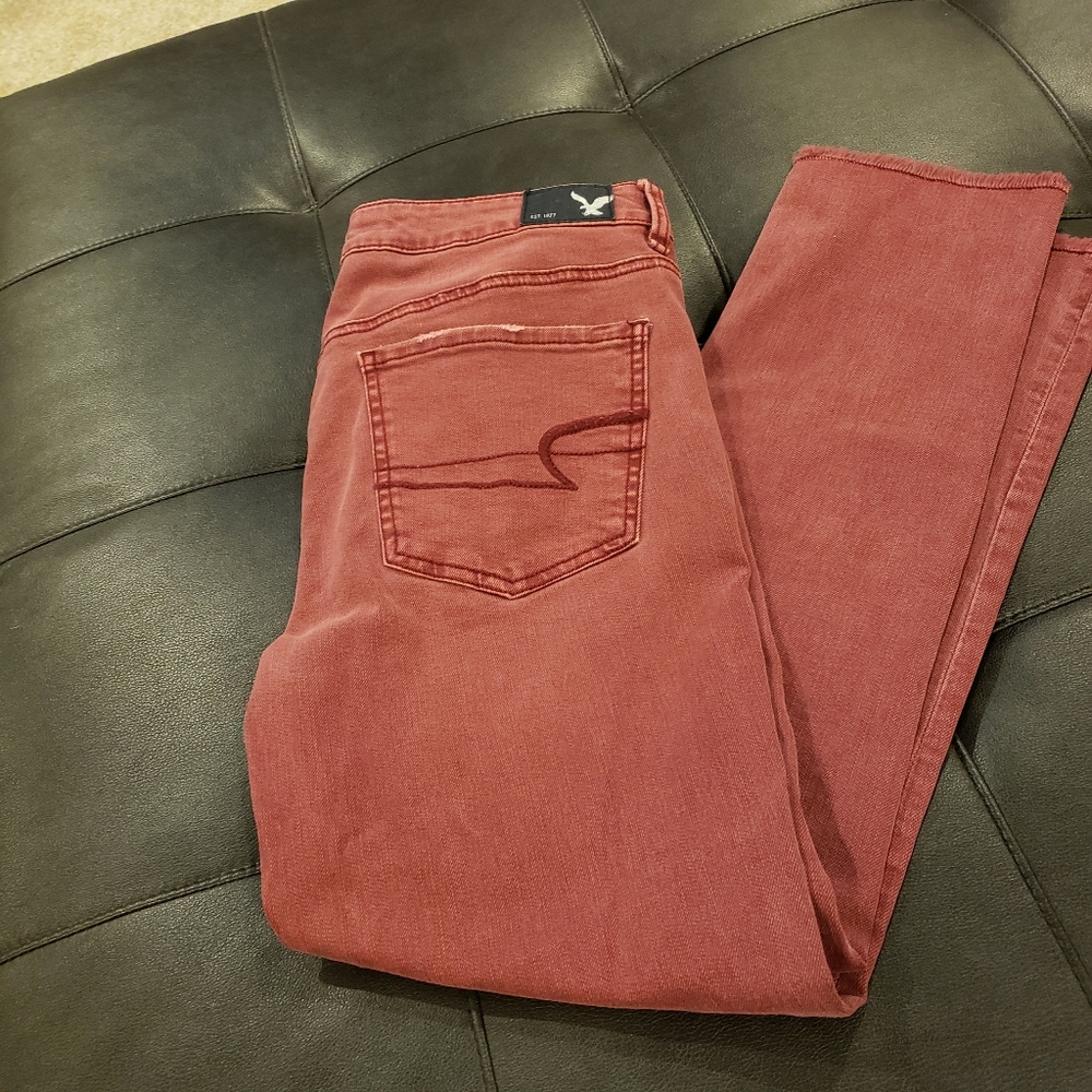 🌺Cute “American Eagle” womans jegging crop sz 10